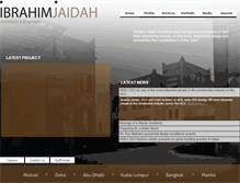Tablet Screenshot of ibrahimjaidah.com